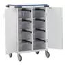 Lockable Original Packaging Compatible 32 Resident Capacity Trolley