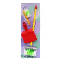 Broom and Dustpan Play Set 3 Pieces