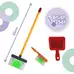 Broom and Dustpan Play Set 3 Pieces