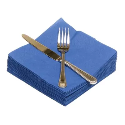 Napkins 33cm 2ply Regatta Blue 100