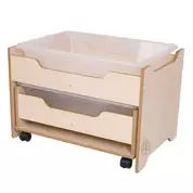 Toddler Double Messy Play Tray Unit