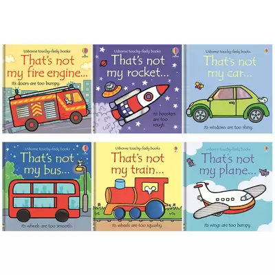 Thats Not My Books 6 Pack - Type: Vehicles