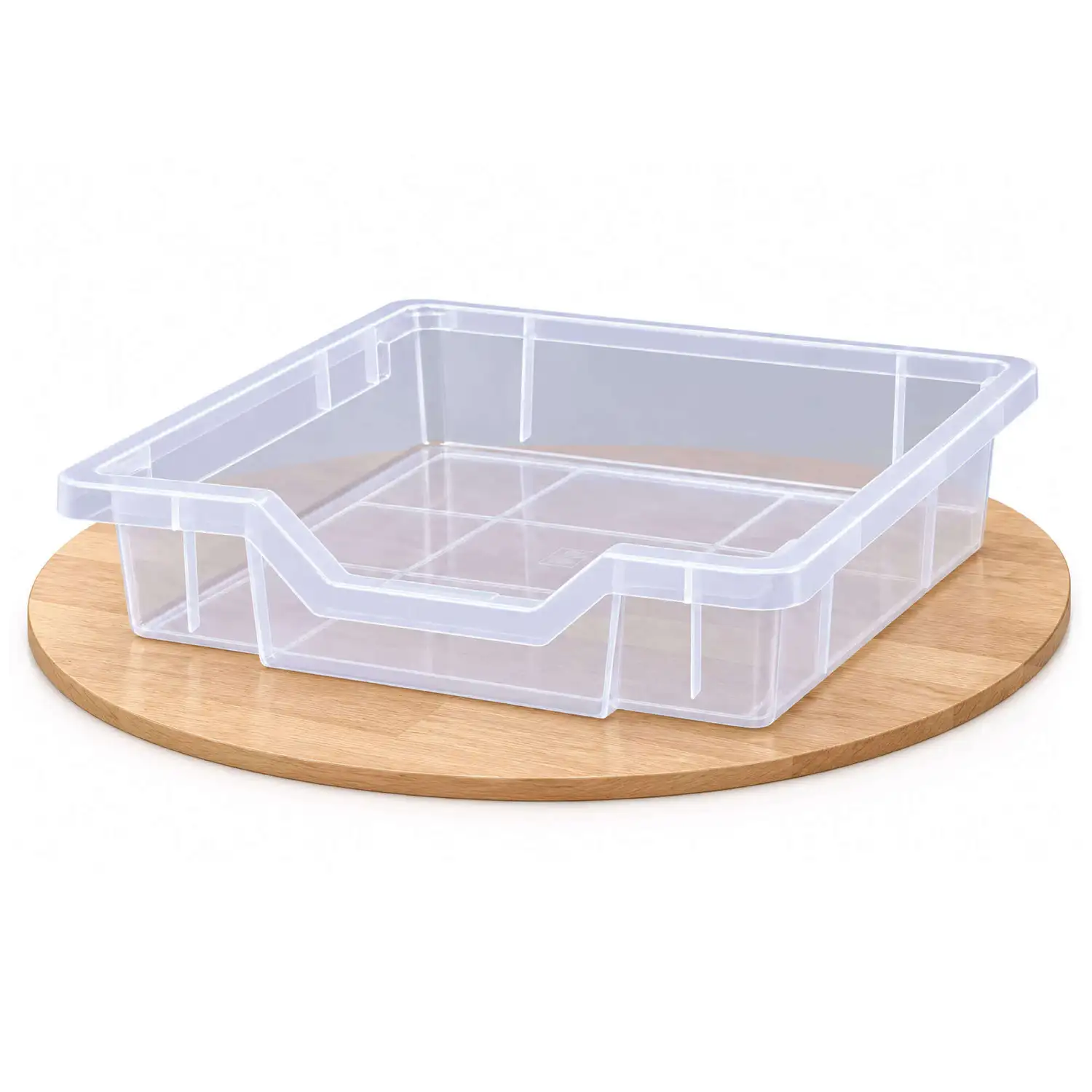 Shallow Storage Trays 75mm 6 Pack