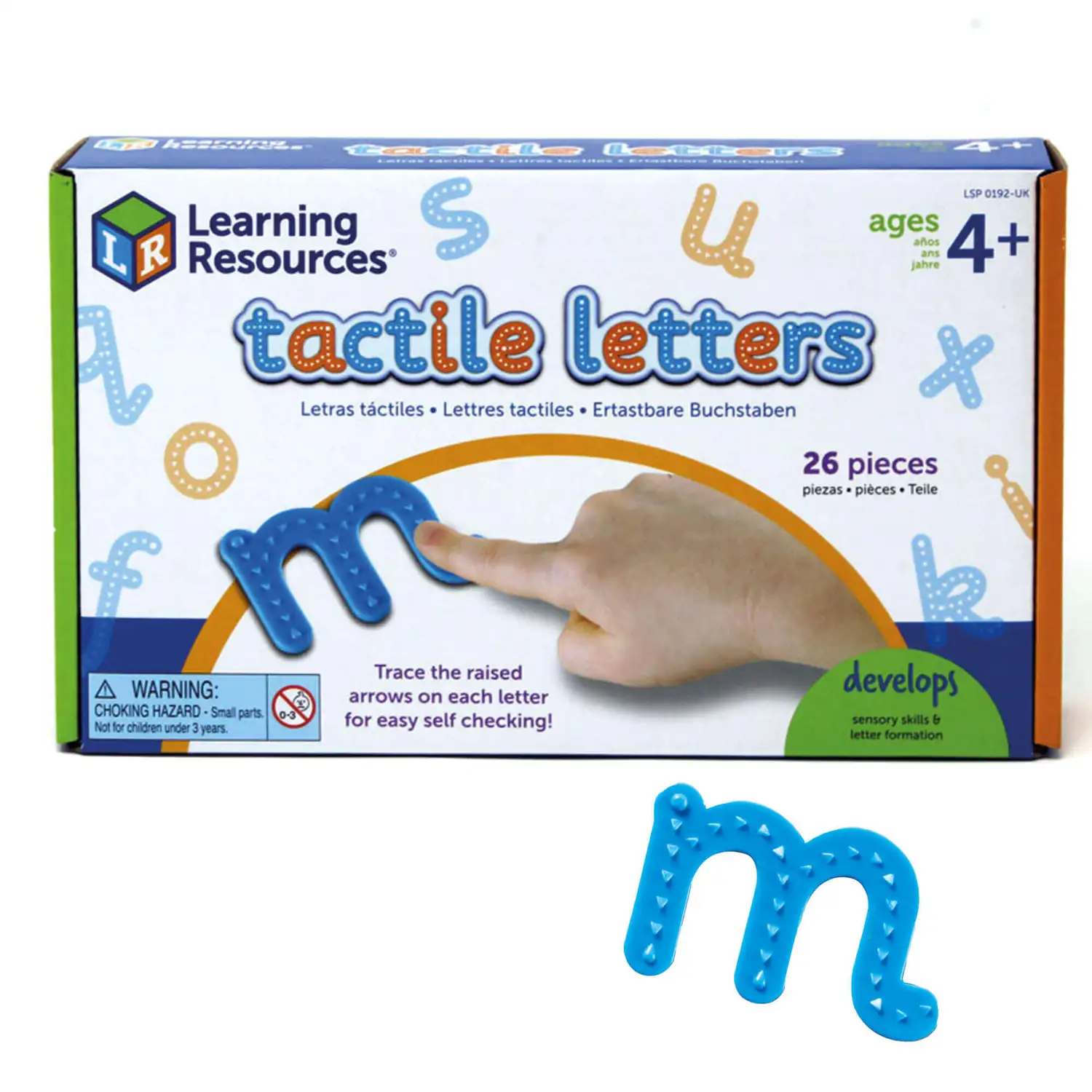 Tactile Letters 26 Pack