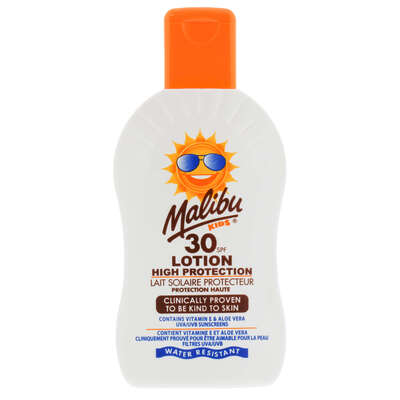 Malibu Kids Spf 30 Sun Lotion 200ml