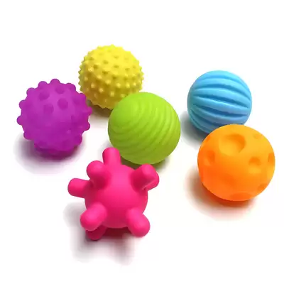 Sensory Textured Balls 6 Pack