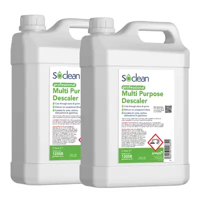 Soclean Multi Purpose Descaler 5 Litre 2 Pack