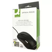 Computer Mouse Wired Black