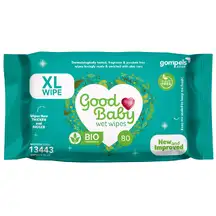 Good Baby Biodegradable XL Wet Wipes 80 Pack