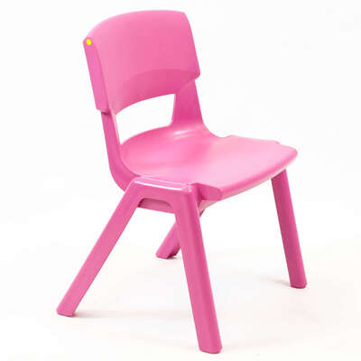 Postura Plus Chair 350mm 30 Pack - Colour: Pink Candy