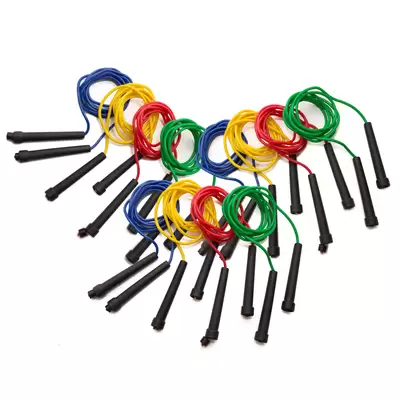 Skipping Ropes 2.2m Assorted 12 Pack