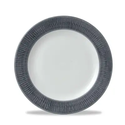 Churchill Bamboo Spinwash Mist Footed Plate 12 Pack