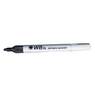 Drywipe Marker Bullet Tip Black 10 Pack