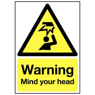 Safety Signs Rigid - Type: Mind Your Head