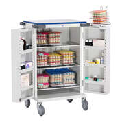 Blister Pack Compatible 9 Frame Trolley With High Security Bolt Lock