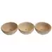 Wooden Bowl 92mm 3 Pack