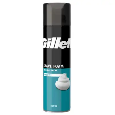 Gillette Shave Foam Sensitive 200ml x 6 G2p100