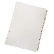 Subject Dividers A-Z Mylar Tabs