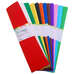 Crepe Paper Assorted 50cm x 3m 12 Pack