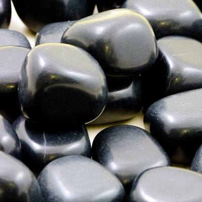 Polished Stones Black Small 1kg