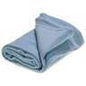 Pram Micro Fleece Blanket Blue 75 x 100cm