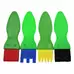 Special Effect Paint Brushes 4 Pack