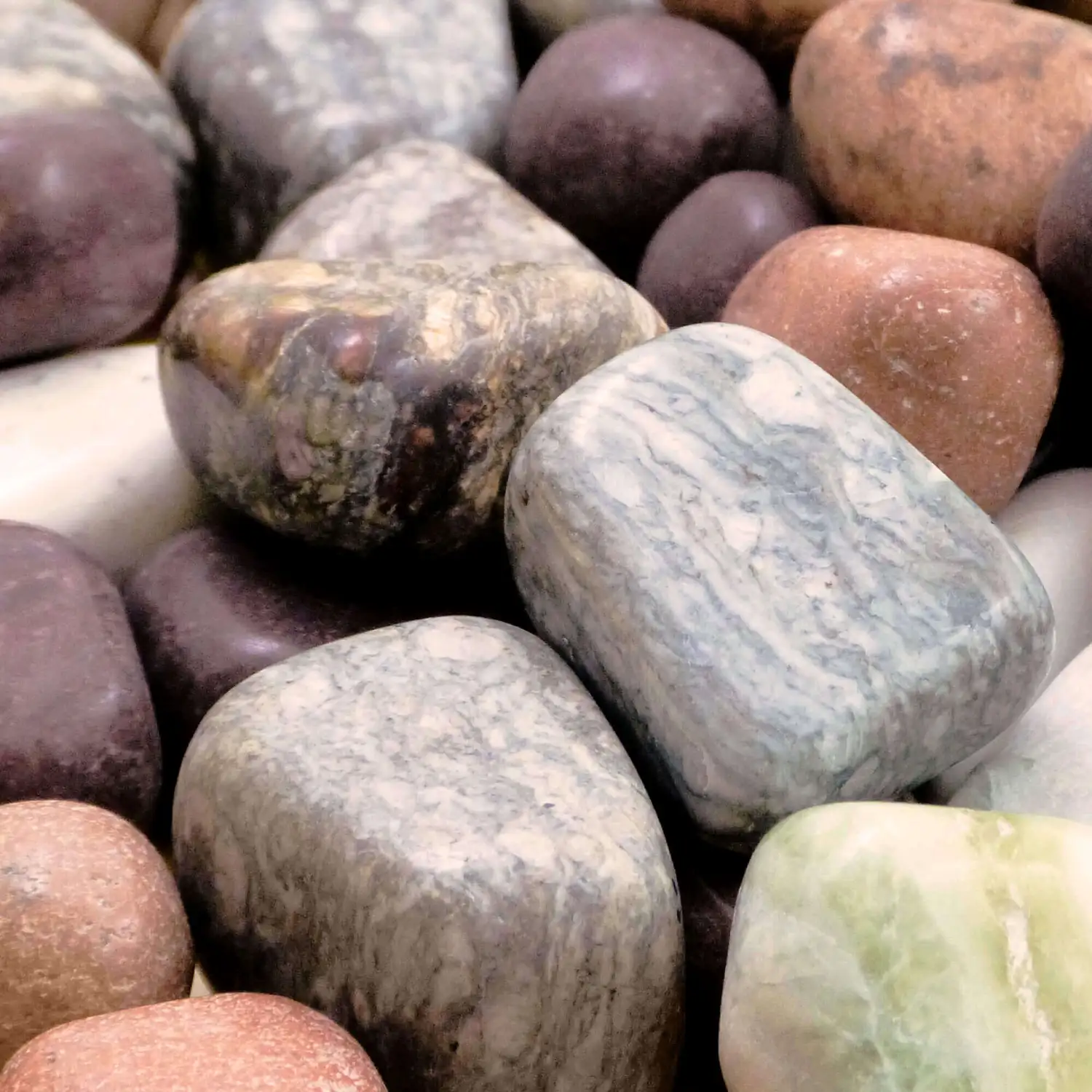 Polished Assorted Stones 1kg