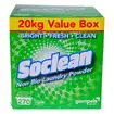 Soclean Non Bio Laundry Powder 20kg