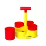 Classroom Pen and Pencil Caddy With Removable Pots