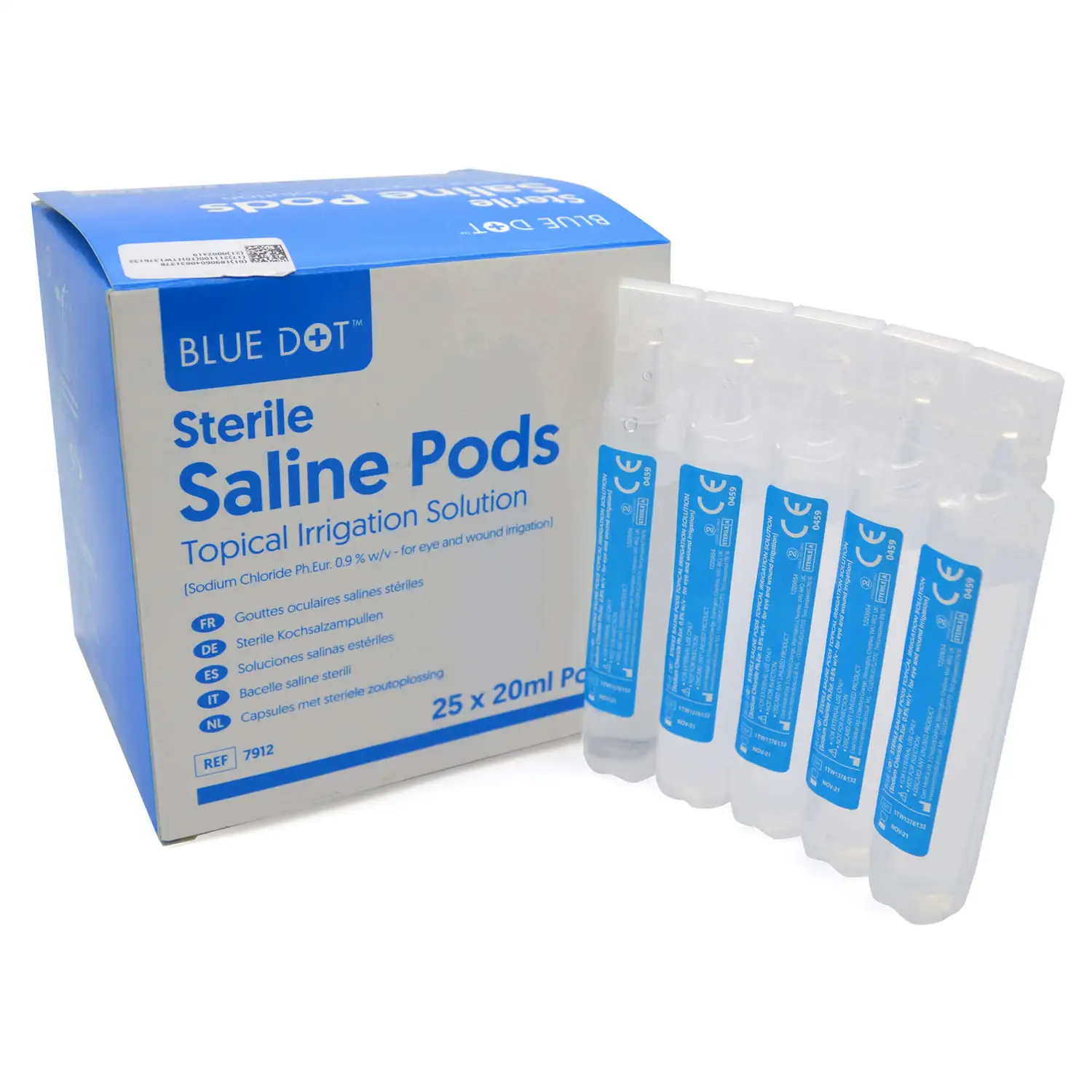 Sterile Eye Wash Pods 20ml 25 Pack