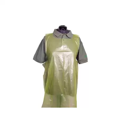 Disposable Plastic Aprons On A Roll Yellow 200 Pack
