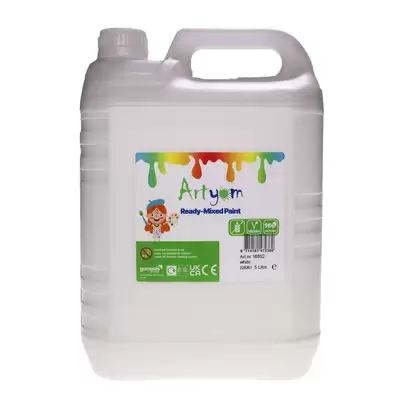 Artyom Ready Mixed Paint 5 Litre - Colour: White