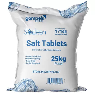 Soclean Salt Tablets - Size: 25kg