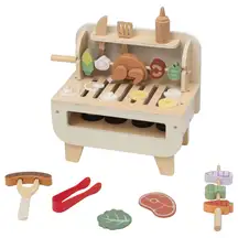 Olly and Oby Wooden Bbq Set
