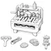 Olly and Oby Wooden Bbq Set