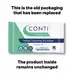 Conti Cotton Soft Large Dry Wipes 100 Pack