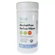 Sanell Alcohol Free Surface Wipes Tub 200 Sheets