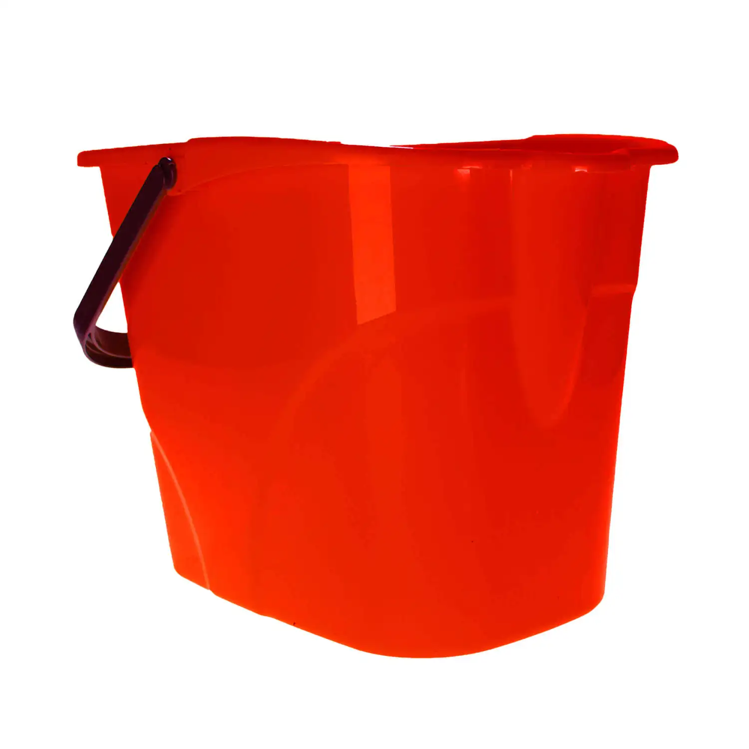 Soclean Plastic Mop Bucket Red 15 Litre G2p100