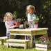 Square Table and Bench Set Pre School