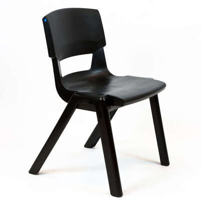 Postura Plus Chair 460mm 30 Pack - Colour: Jet Black