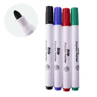 Writy Drywipe Markers Assorted Bullet Tip 4 Pack