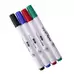 Writy Drywipe Markers Assorted Bullet Tip 4 Pack