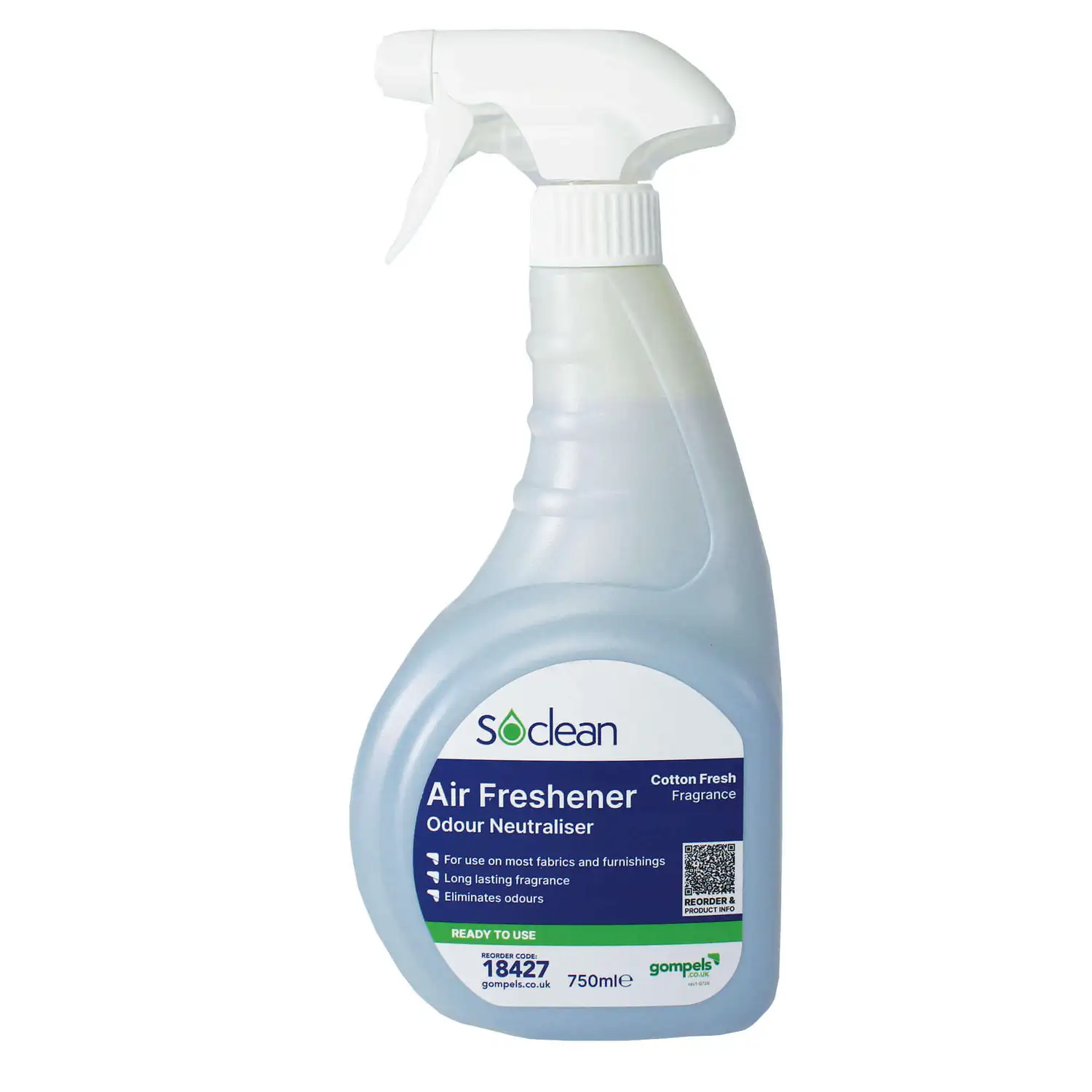 Soclean Air Freshener Cotton Fresh 750ml 6 Pack
