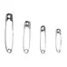 Safety Pins Mixed Sizes 50 Pack