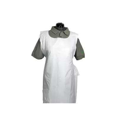 Proform Disposable Plastic Aprons On A Roll White 200 Pack G2p100