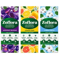 Zoflora 12x120ml Assorted Disinfectant - Gompels | Care