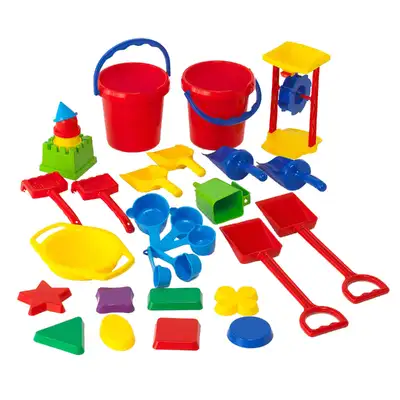 Classroom Sand Play Set Assorted 30 Pack G2p100