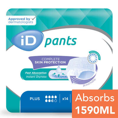 iD Pants Adult Pull Ups Large Plus 14