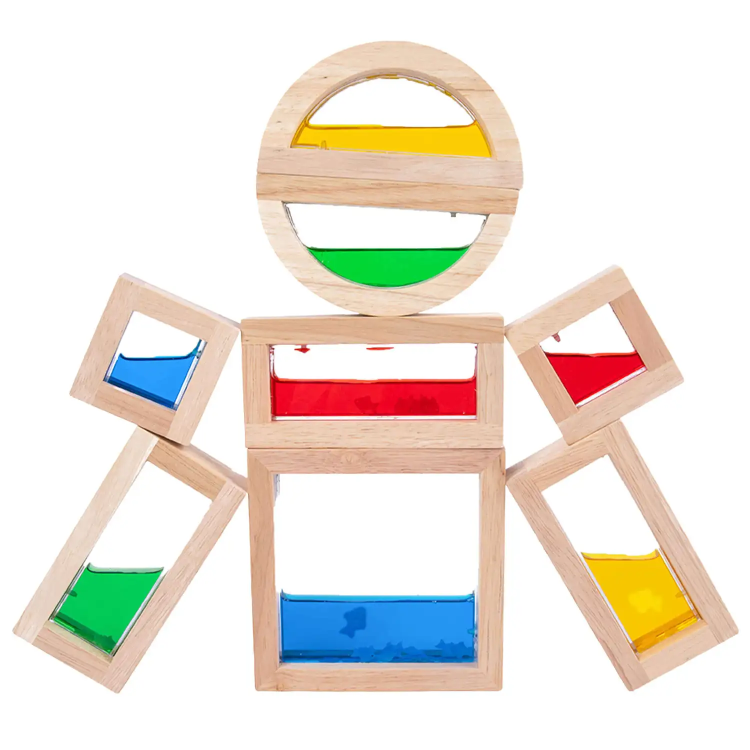 Olly and Oby Sensory Liquid Blocks 8 Pack