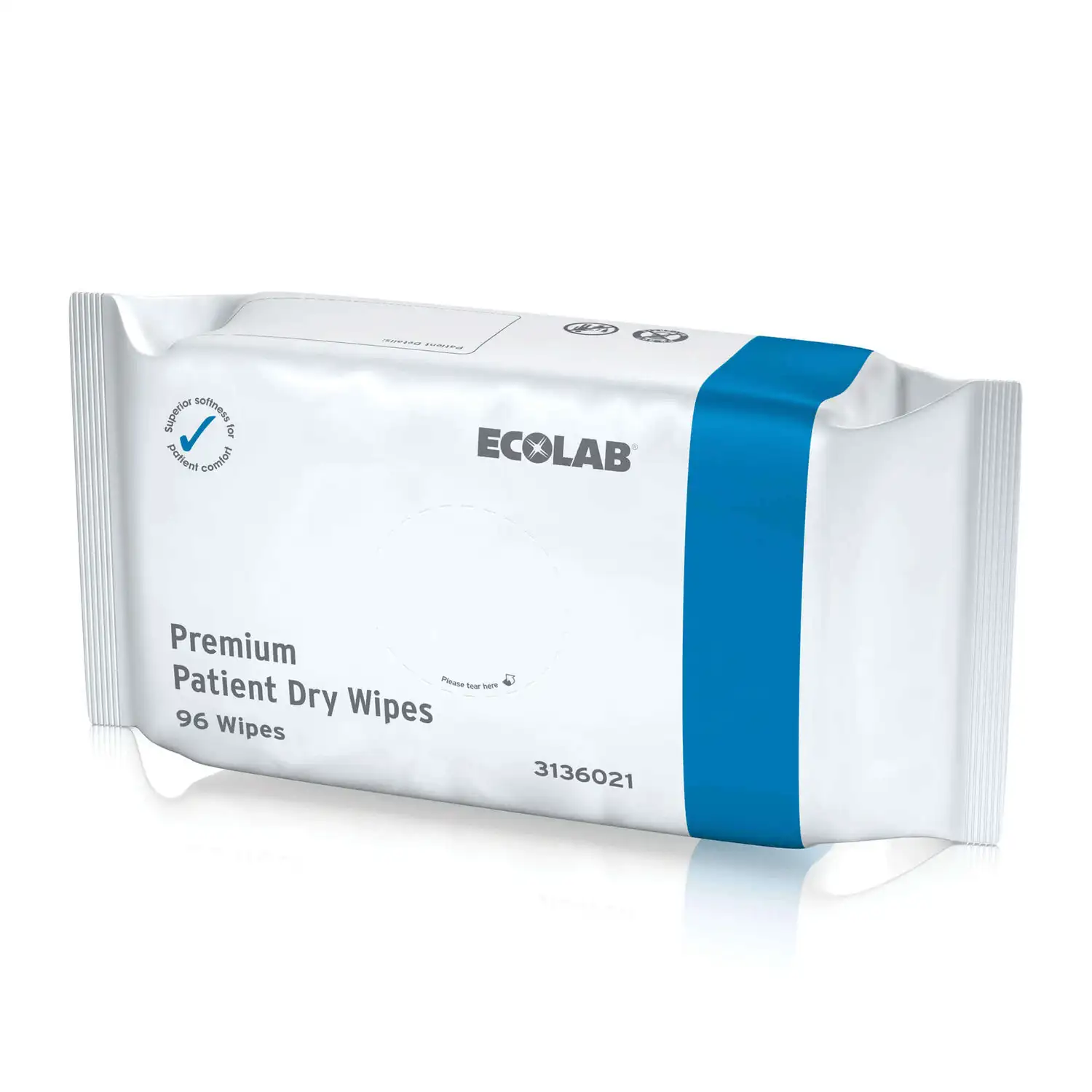 Ecolab Large Premium Dry Wipes 96 Pack